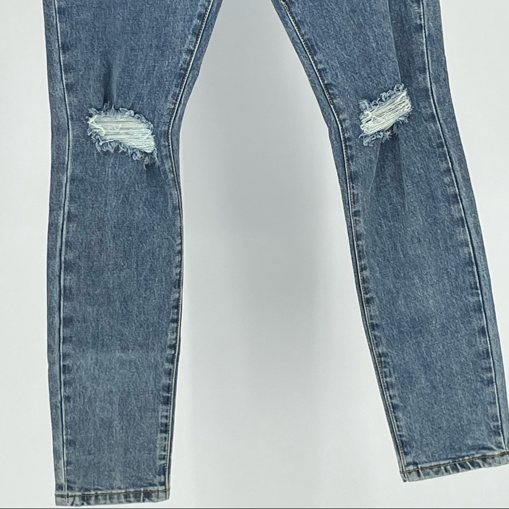 WE WORE WHAT NWT THE DANIELLE JEAN IN SPEING ST HOLE BLUE 24 - Picture 9 of 12